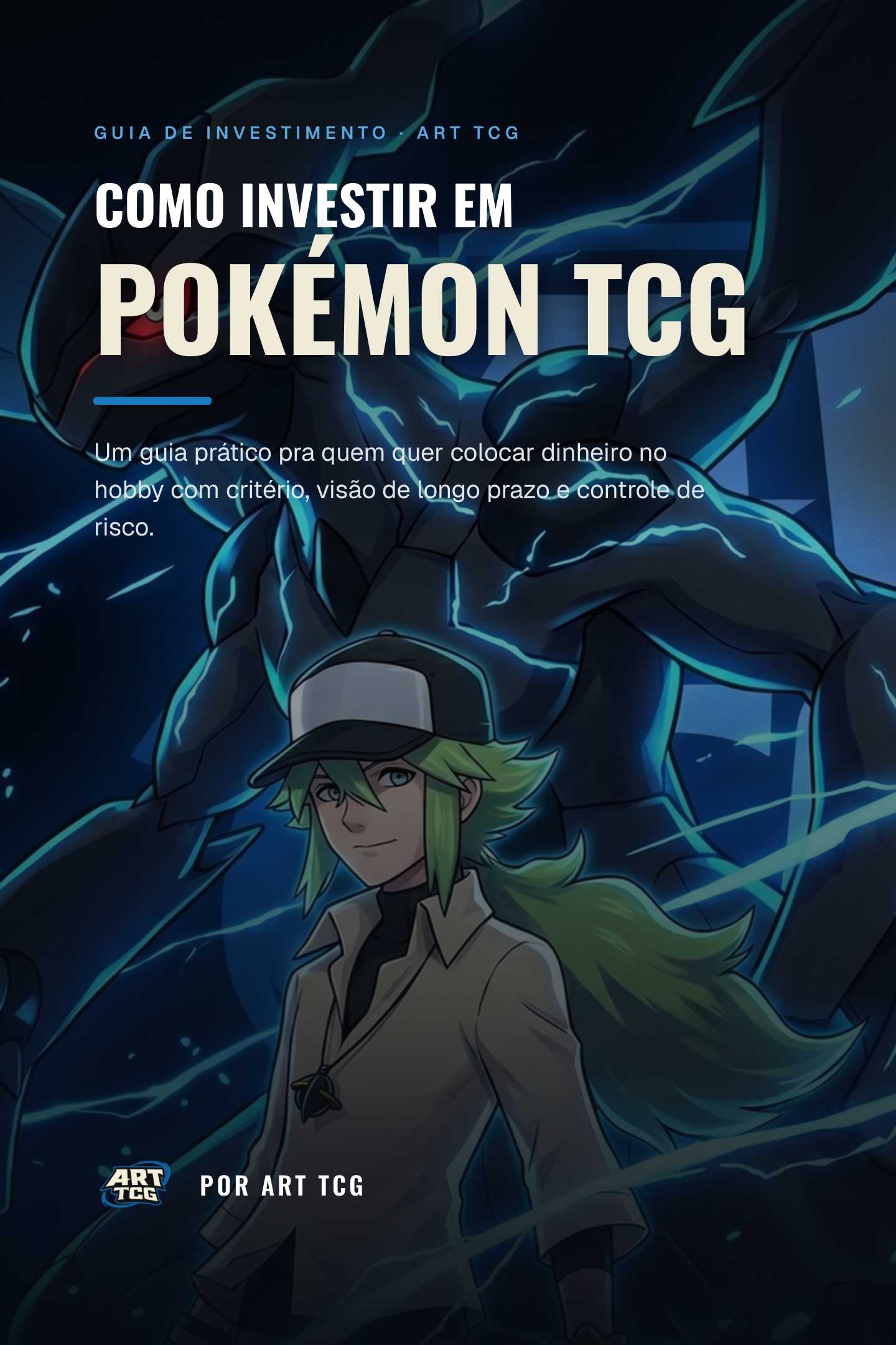 Capa do e-book Como Investir em Pokémon TCG